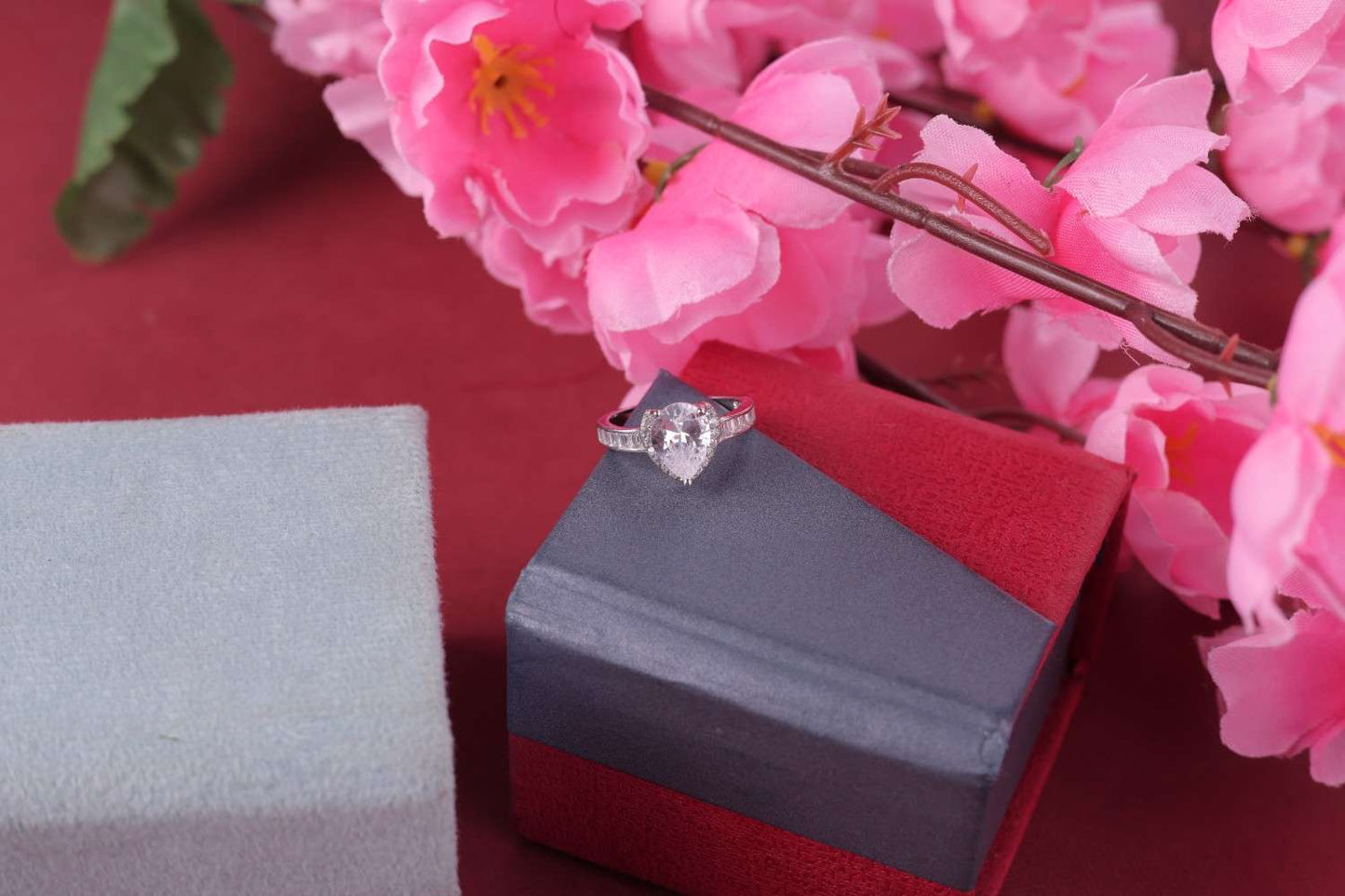 β¨ 925 Sterling Silver Heart Cut CZ Ring π Romantic Design for Women & Girls
