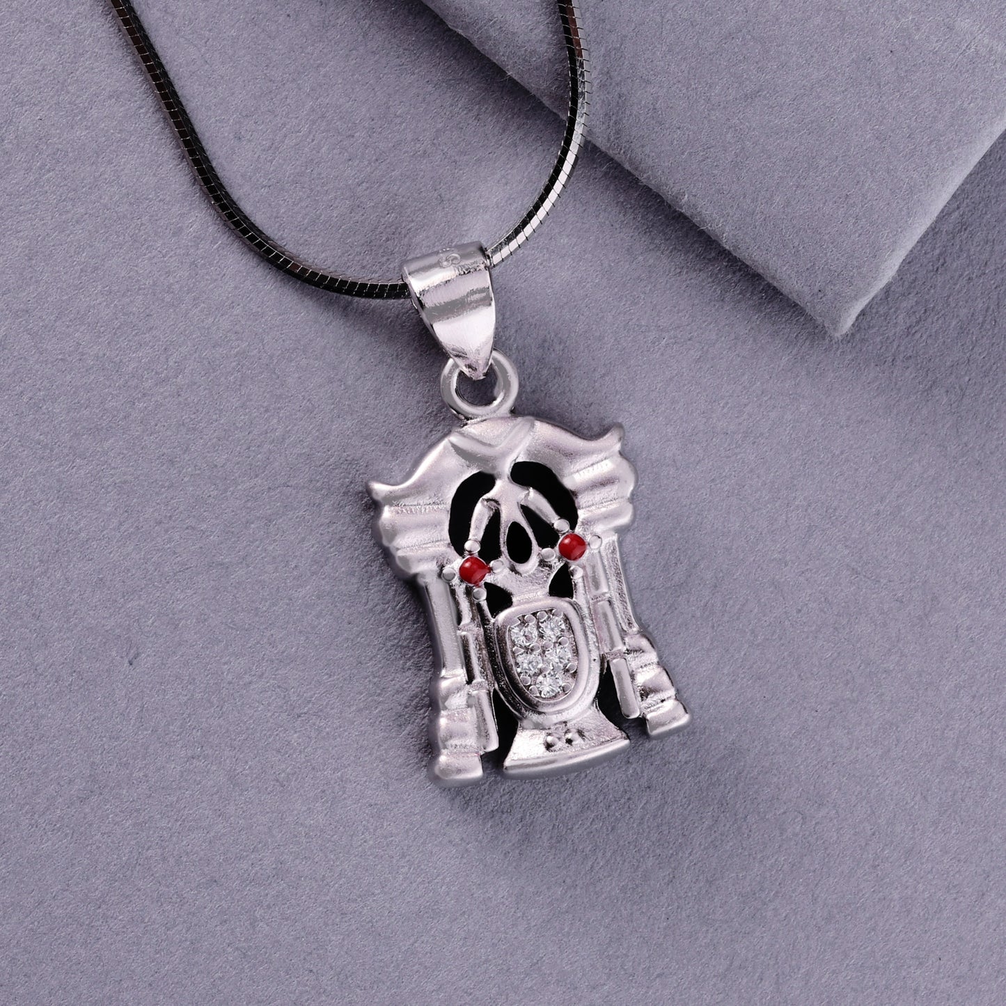 ππ 925 Sterling Silver Tirupati Balaji Pendant β Intricately Detailed Religious Necklace for Men & Women | ποΈ Spiritual Everyday Wear