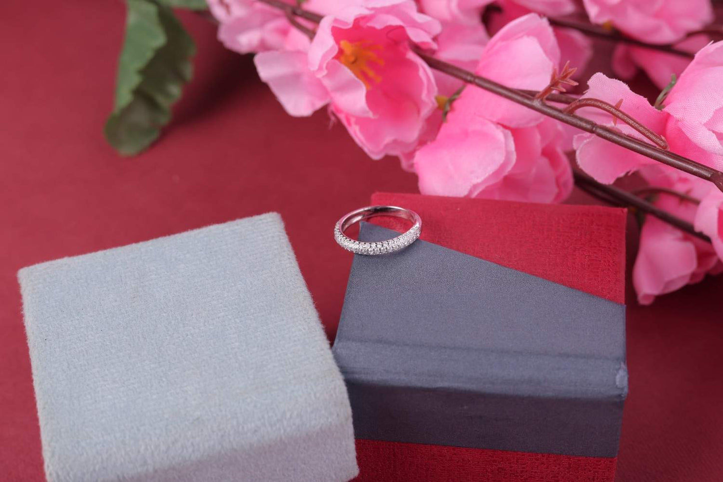 πΈ Classic Pave 925 Sterling Silver Ring | Sparkling Zircon Band π