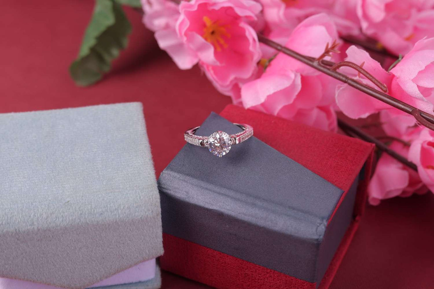 ✨ 925 Sterling Silver Pear Cut Zircon Ring 💍 Elegant Women’s Jewelry Gift