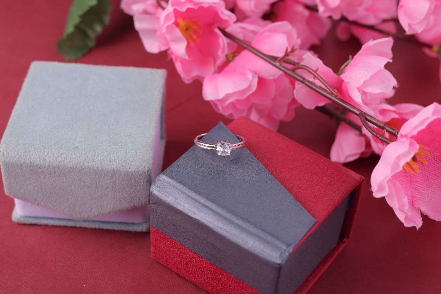 💍 Elegant 925 Sterling Silver Solitaire Ring ✨ Classic Timeless Design