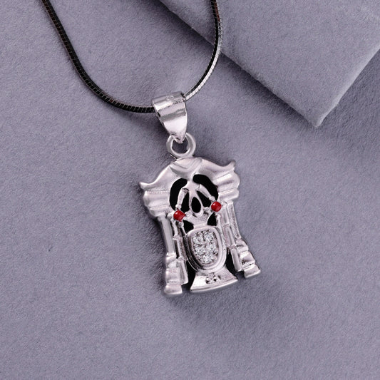 🙏💎 925 Sterling Silver Tirupati Balaji Pendant – Intricately Detailed Religious Necklace for Men & Women | 🕉️ Spiritual Everyday Wear