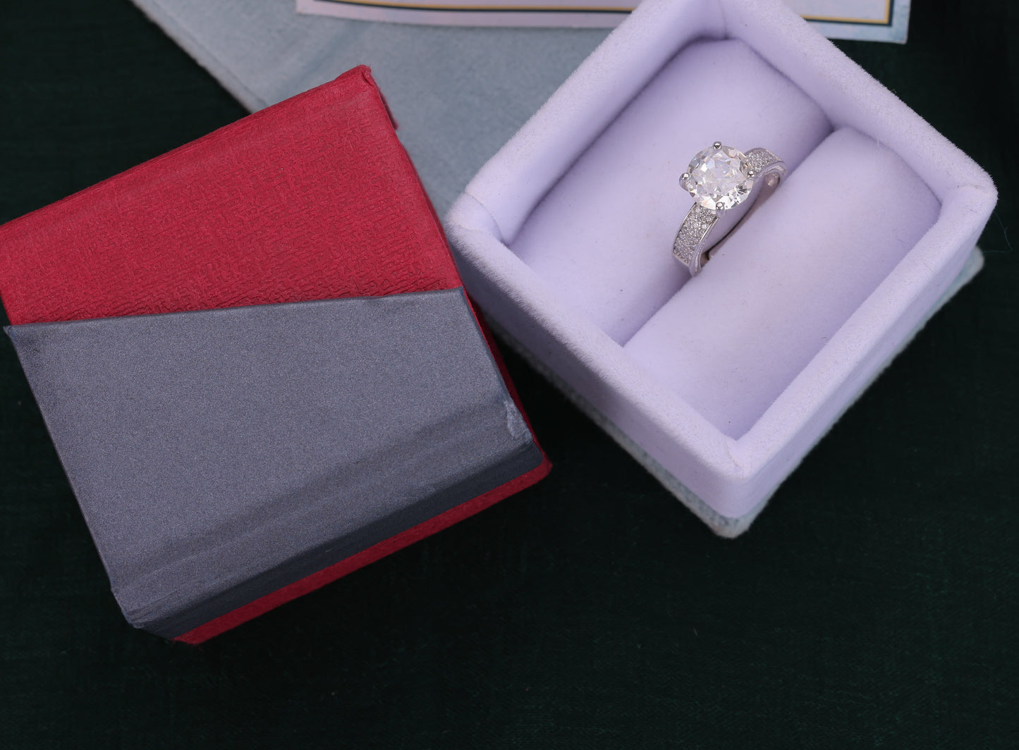 ✨💎925 Sterling Silver Round Cut Solitaire Ring | Classic Timeless Elegance
