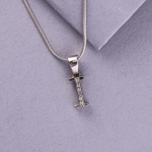 💎 925 Sterling Silver Unisex Sword Pendant with Chain | Oxidised Finish | Stylish Minimalist Jewellery for Women